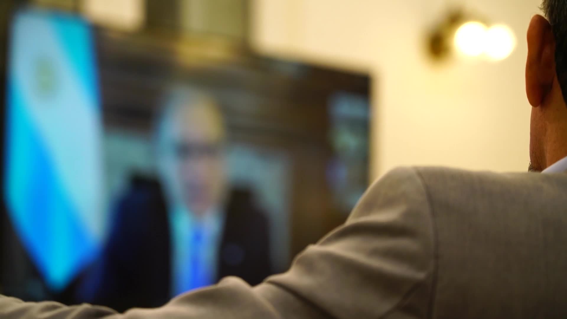 Massa se reunió con legisladores norteamericanos