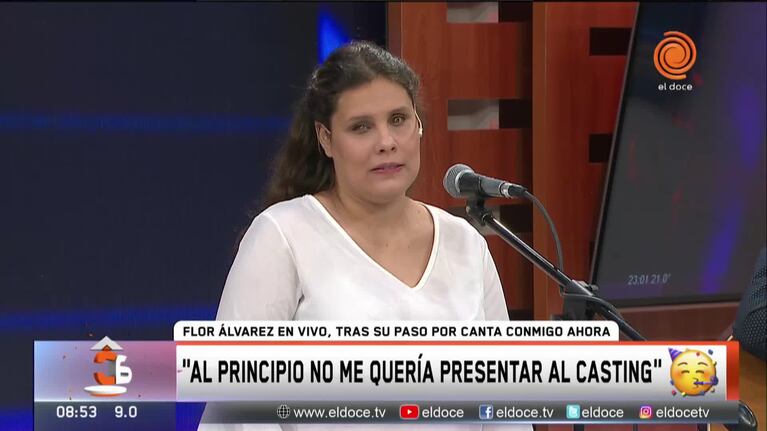 Flor Álvarez y Lucas Belbruno en Arriba Córdoba