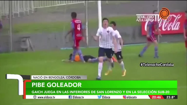 Gaich, el goleador cordobés