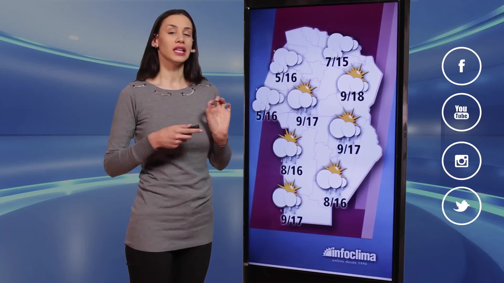 La primavera arranca con lluvias en Córdoba