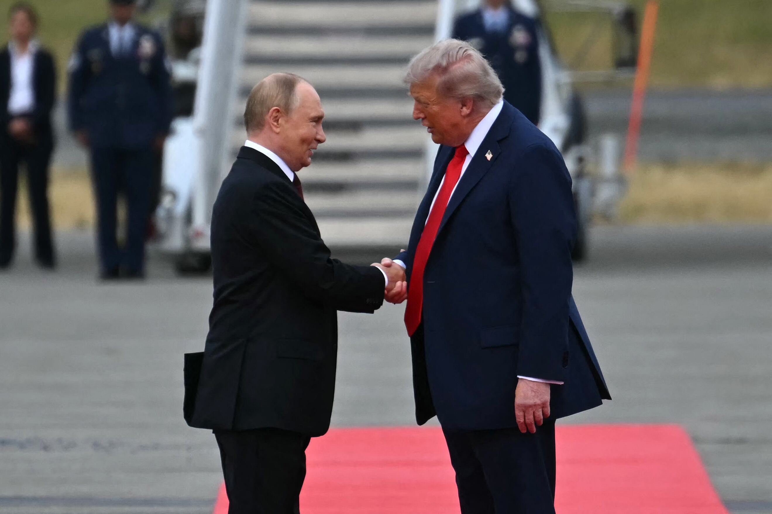 Conferencia de prensa de Putin y Trump