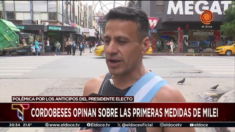 Cuál debería ser la primera medida de Milei según los cordobeses