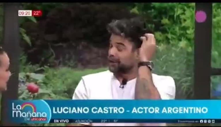 El "chiste" en la TV paraguaya a Luciano Castro