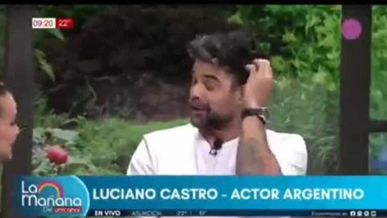 El "chiste" en la TV paraguaya a Luciano Castro