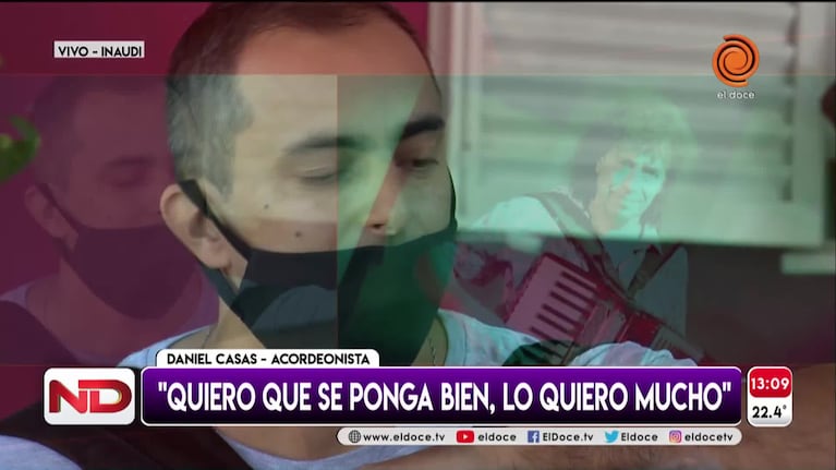 Otro Daniel reemplazará a Franco en el streaming de la Mona