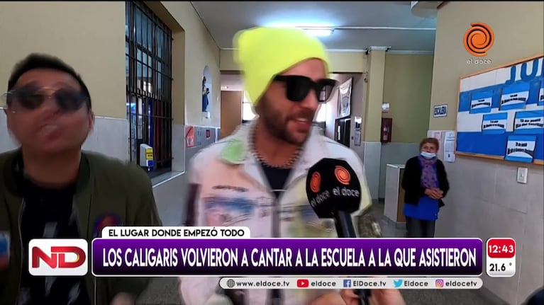 Los Caligaris volvieron al barrio que los vio nacer