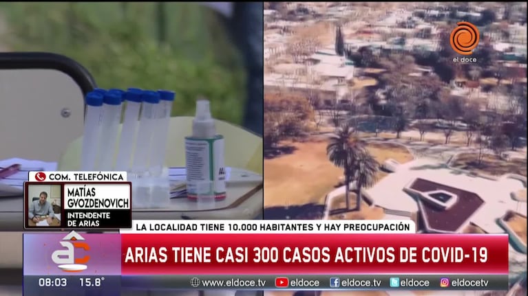 Brote de coronavirus en Arias y más restricciones: "Nos tuvimos que adelantar"