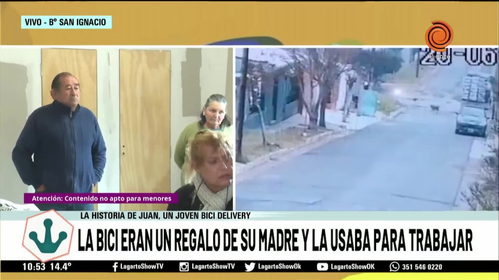 Robo y emotivo gesto de vecinos en Córdoba