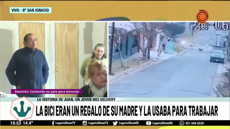 Robo y emotivo gesto de vecinos en Córdoba
