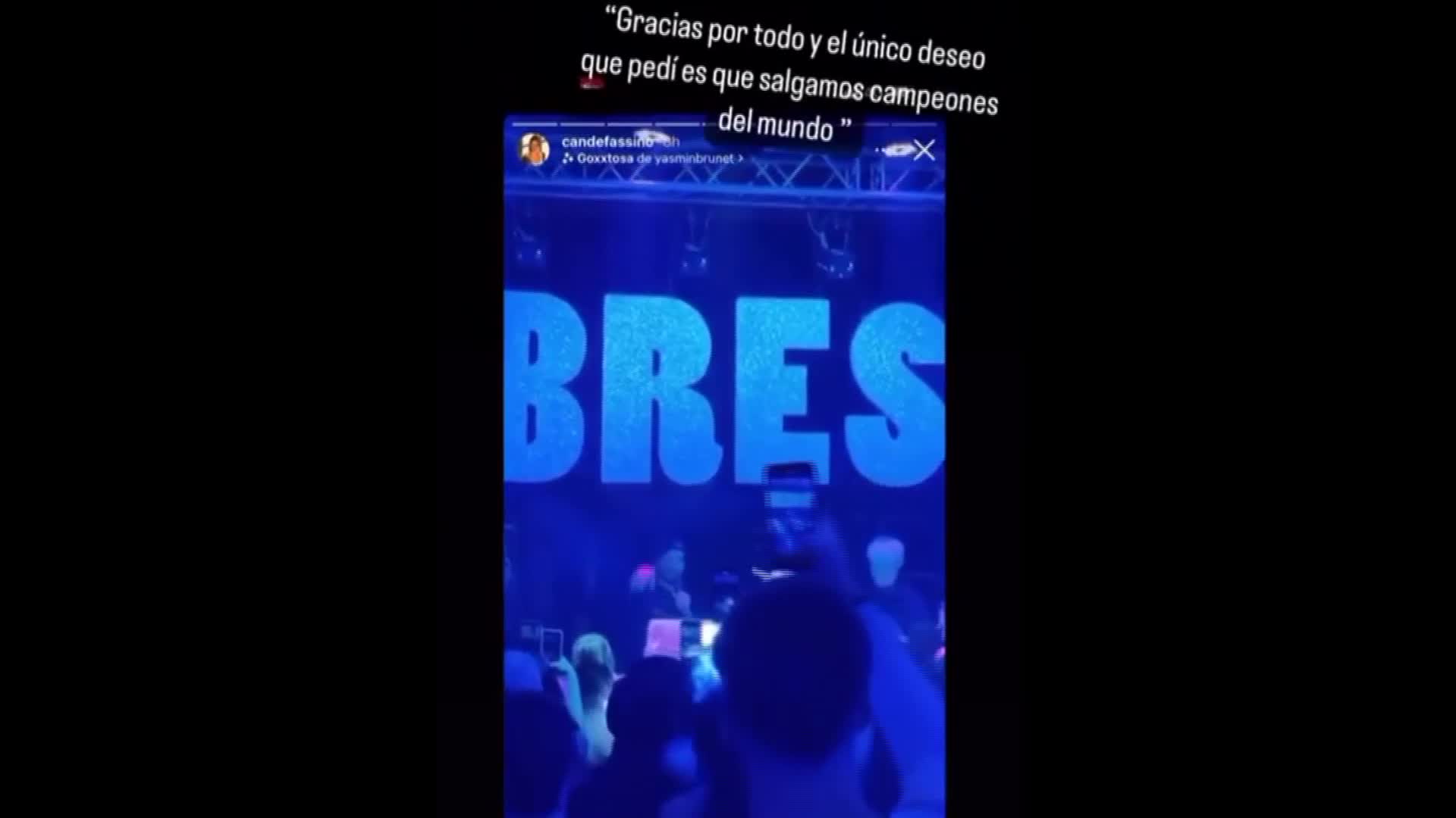 Tini Stoessel y Rodrigo de Paul bailaron muy cariñosos