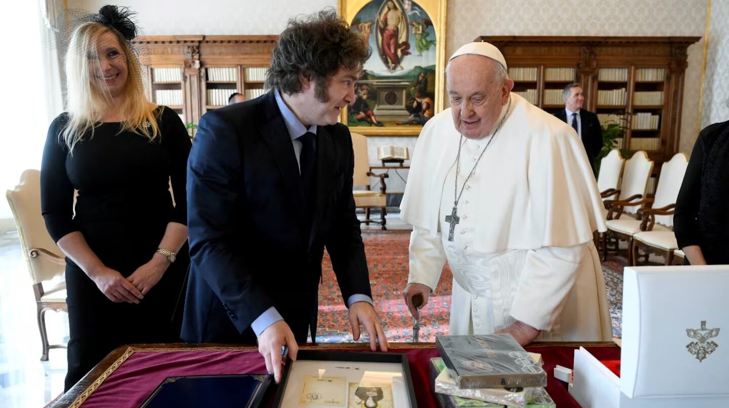 El encuentro entre el Papa y Milei