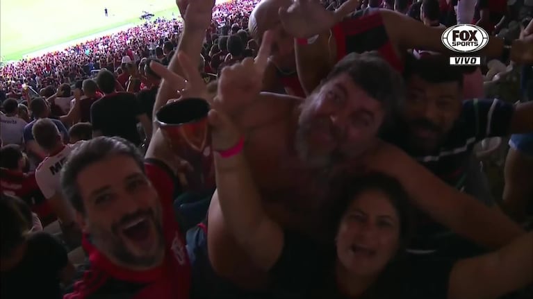 Gran definición de Ribeiro y Flamengo vence 2-0 a Talleres