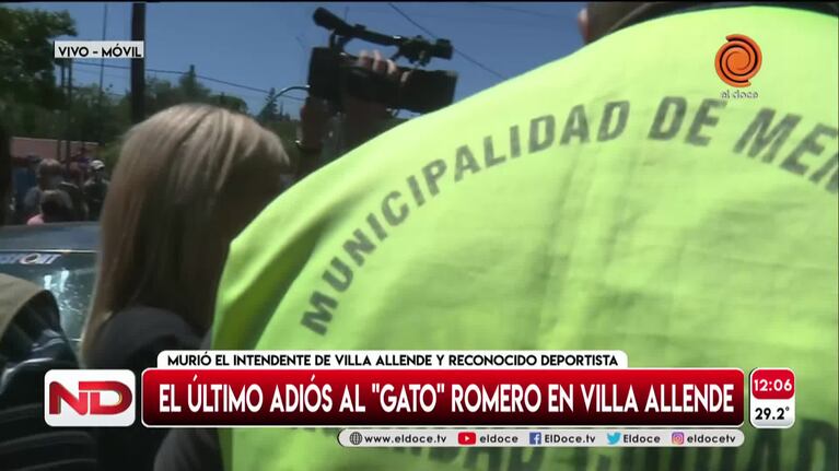 Pesar por la muerte de Eduardo Romero: masivo y doloroso adiós