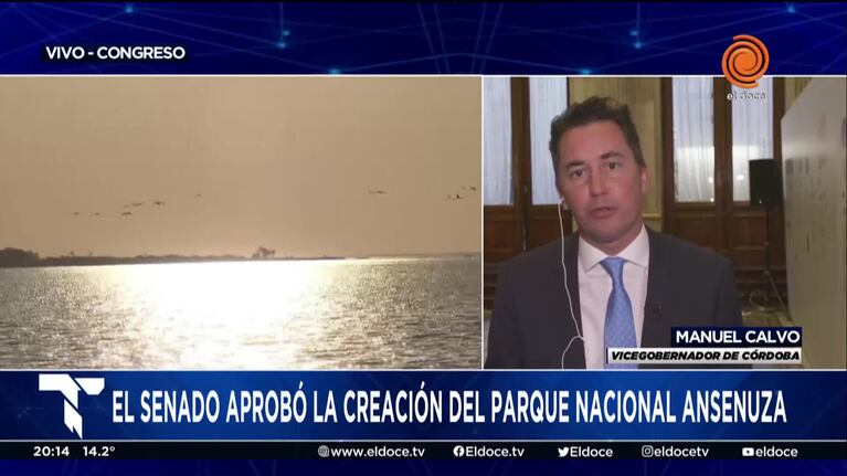 El vicegobernador celebró la creación del Parque Nacional Ansenuza