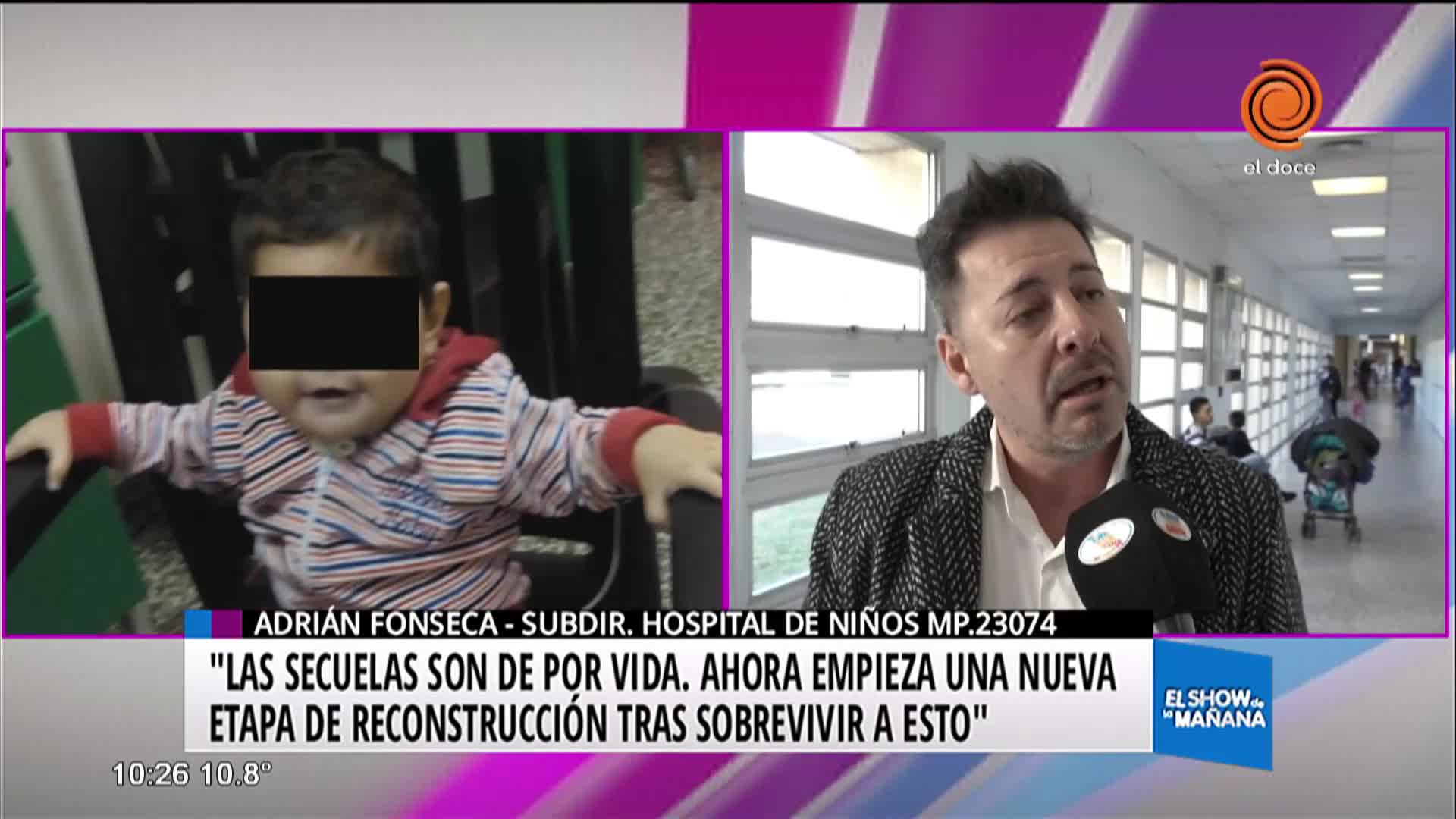 Recibirá el alta el bebé que ingirió destapacañerías