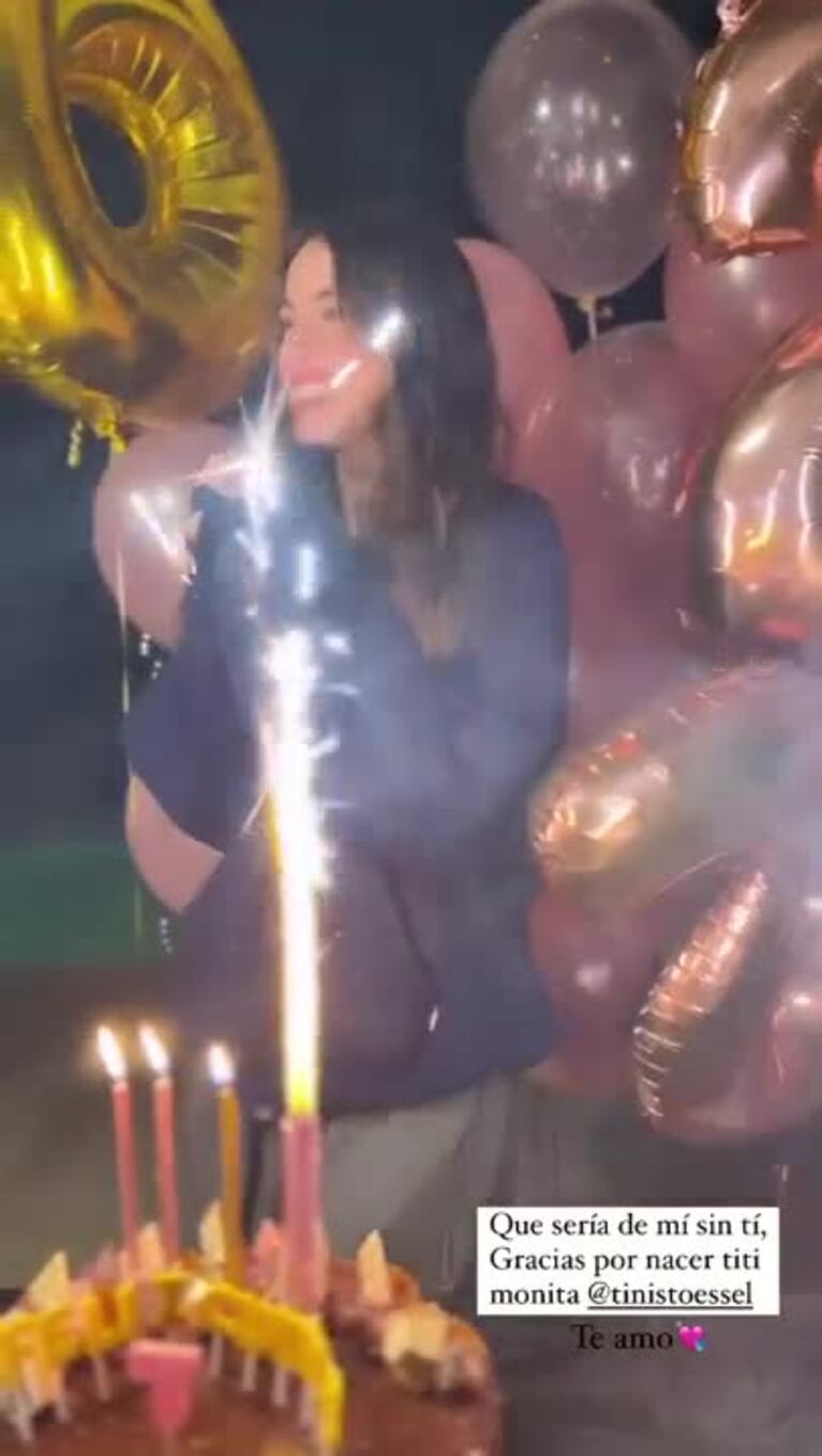 El festejo de cumpleaños Tini Stoessel​ en su casa 