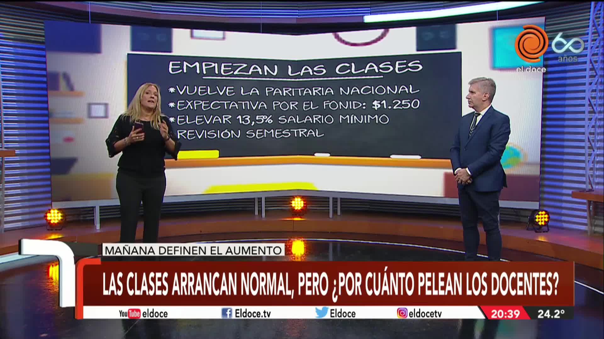 Se define el aumento salarial a los docentes