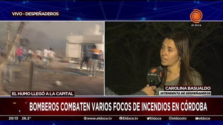 Despeñaderos y Punilla permanecen en estado de alerta por los incendios