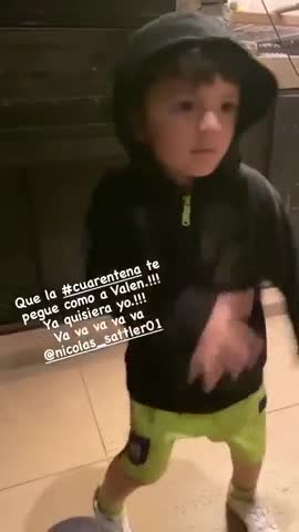 El tierno baile del hijo de Magui y Matías Suárez