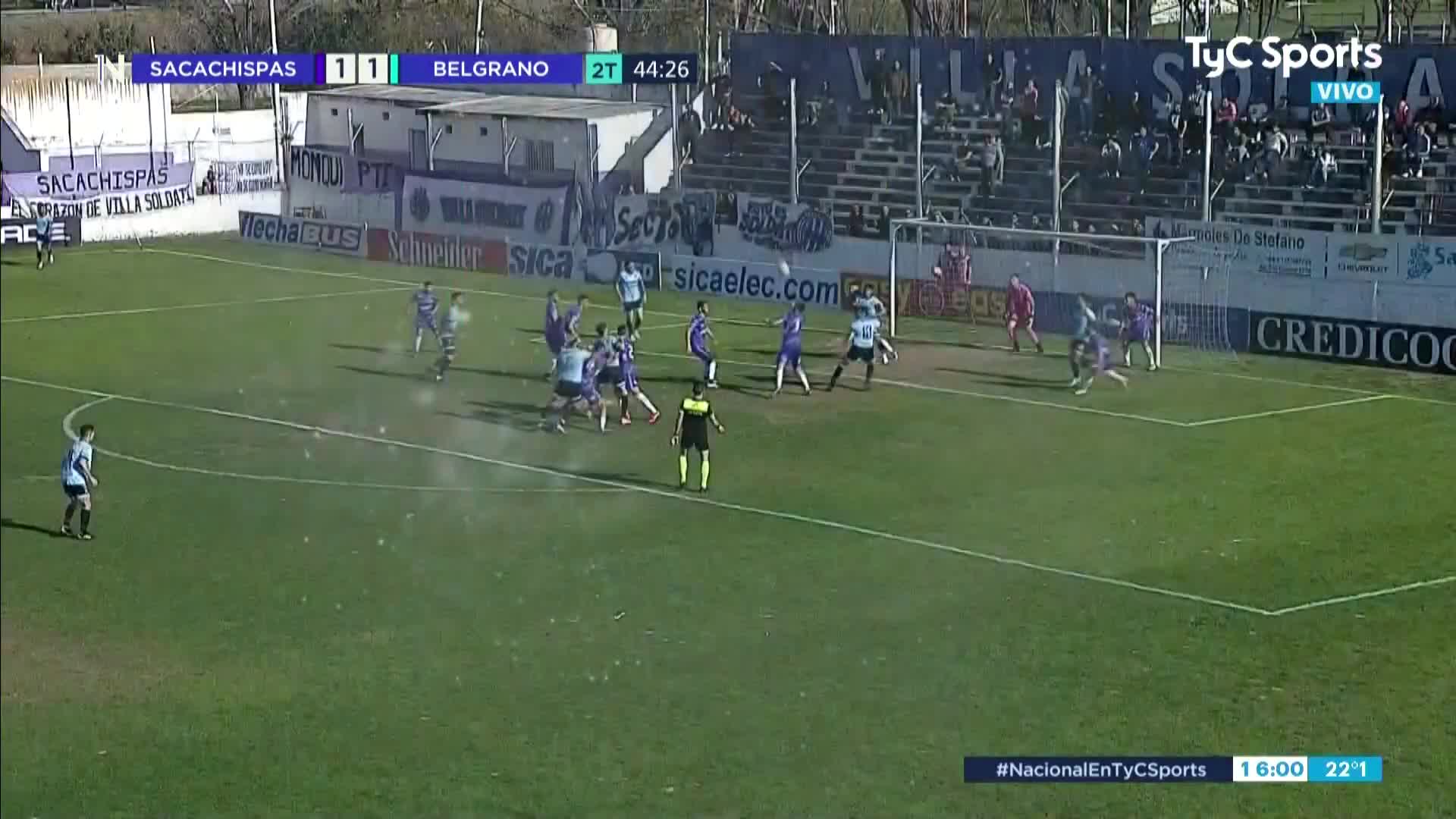 El penal que reclamó Belgrano