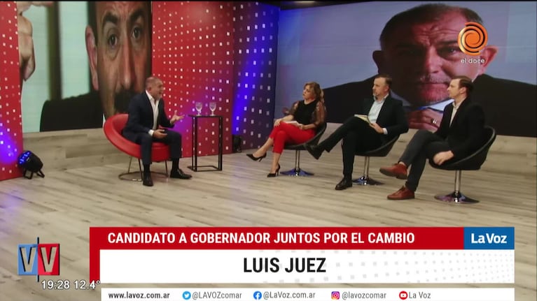 Juez trató a Llaryora de "bandido y mentiroso"