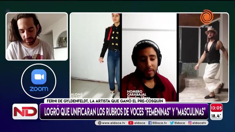 Ferni: la artista trans que logró cambiar el reglamento del pre-Cosquín