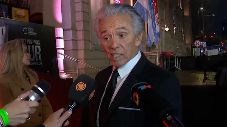 Jairo en los Premios Sur 2025 se mostró conmovido por el evento: “Es muy importante”