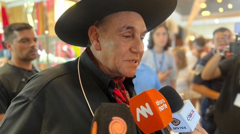 La sorpresa del Chaqueño Palavecino en Telenoche por la noche de Jesús María con entradas agotadas