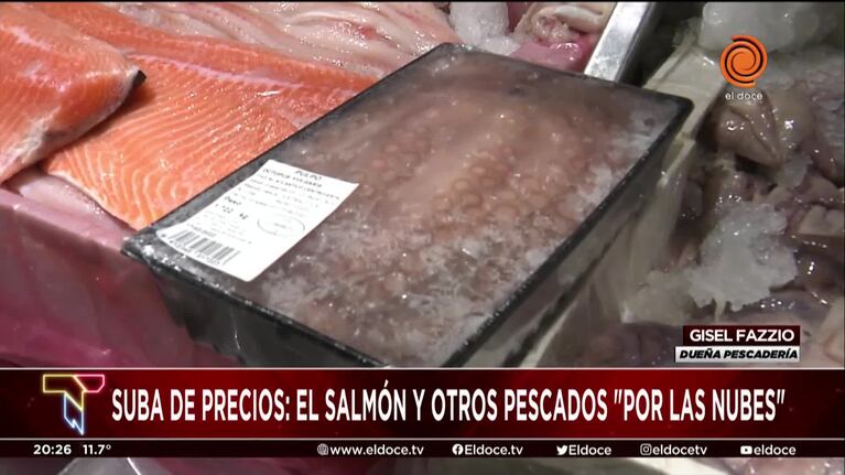 Se disparó el precio del pescado