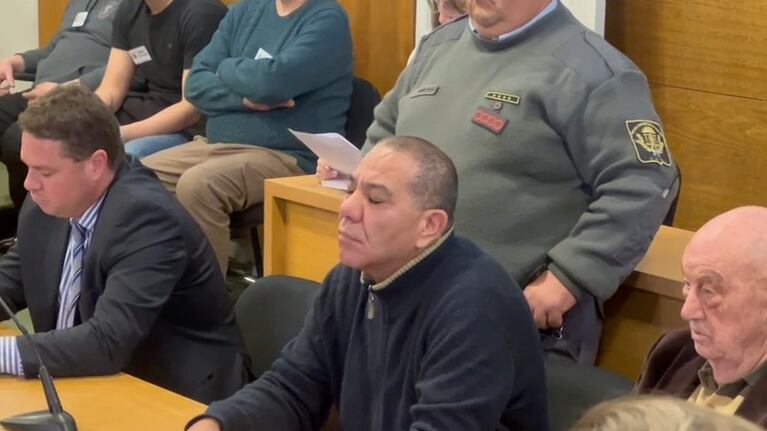Así escuchó Diego Concha la condena a cadena perpetua