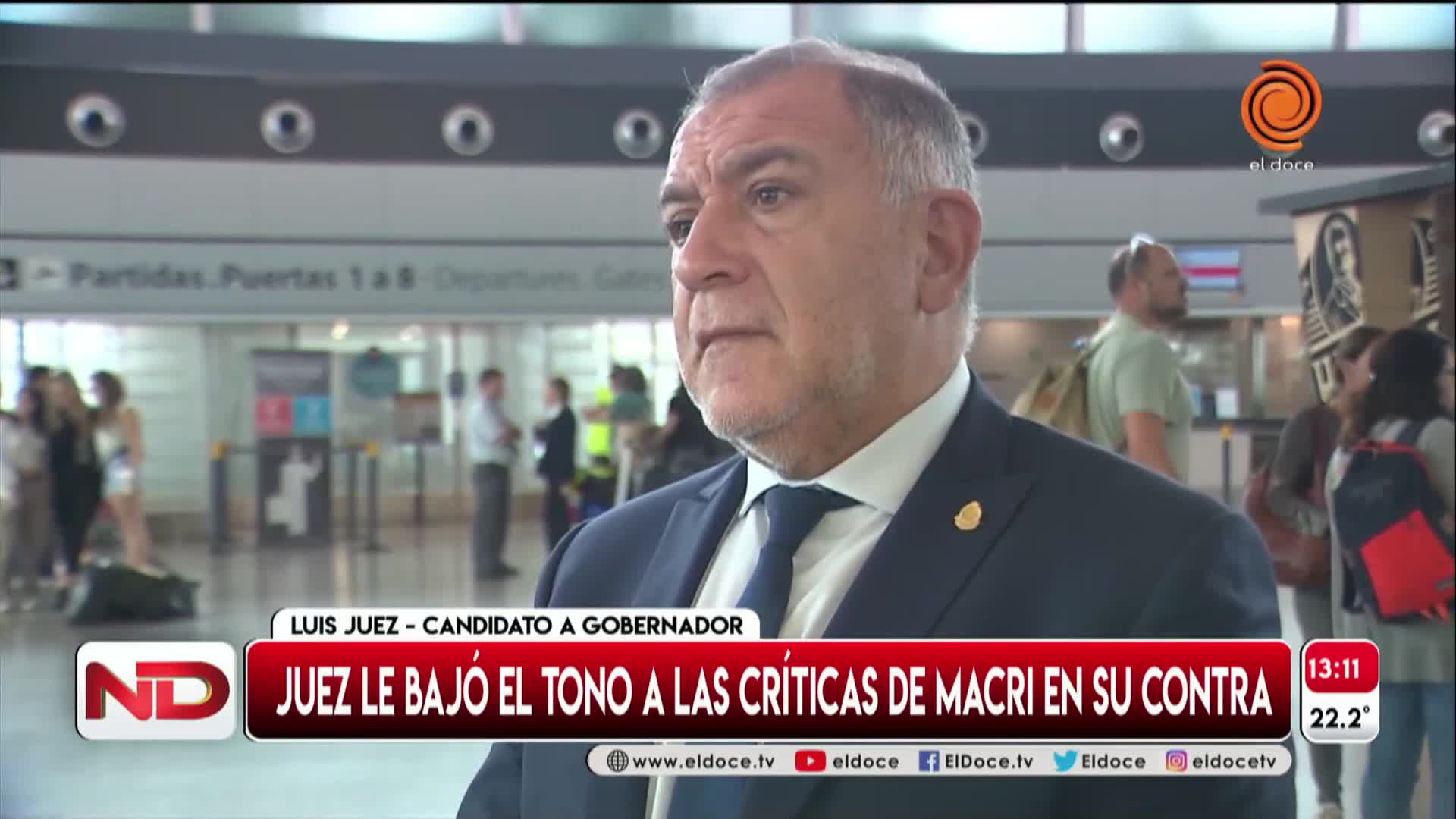 Juez se declaró "amigo de Schiaretti" y dijo que Llaryora "es menos de lo mismo"