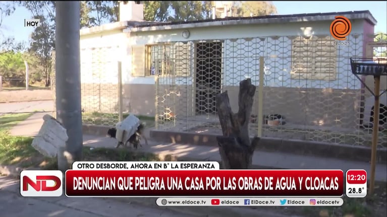 Más desbordes de cloacas y agua en Córdoba: "Nos sentimos en el medio del monte"