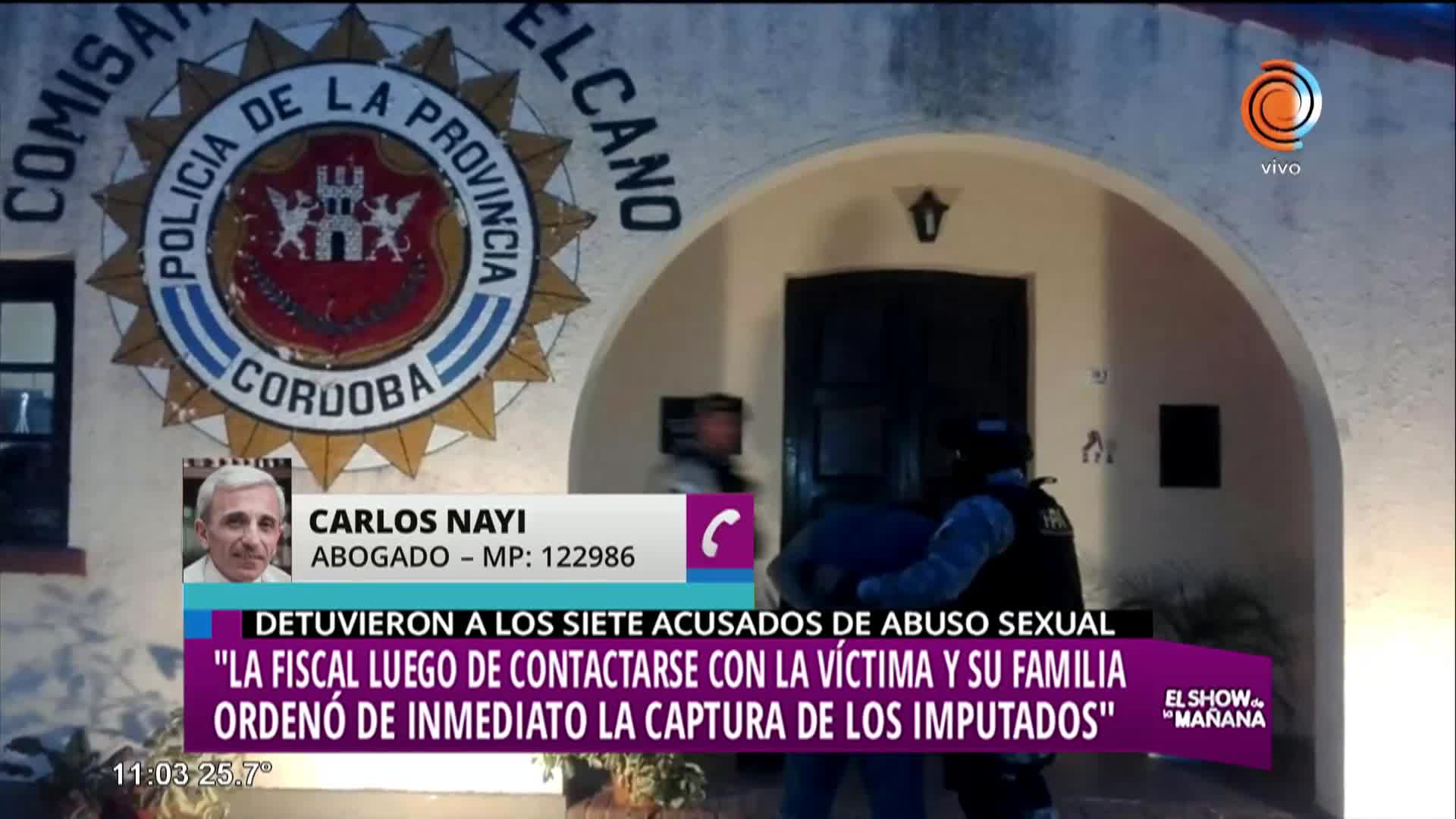 Detuvieron a los acusados de abuso en Sebastián Elcano