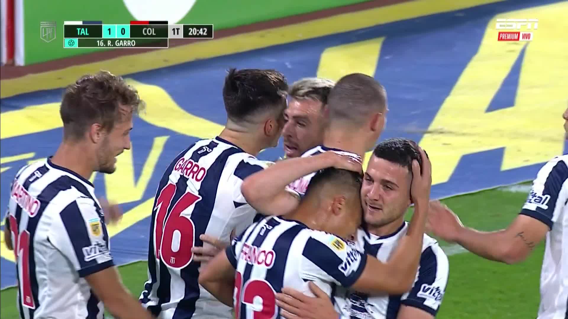 Talleres gana 1 a 0 con un golazo de Garro