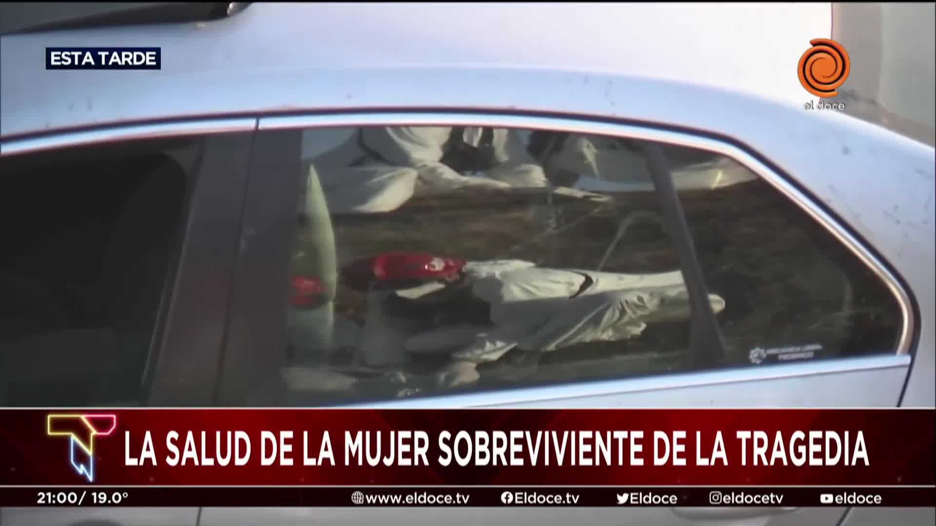 Cómo está la mujer que sobrevivió al triple accidente en Circunvalación