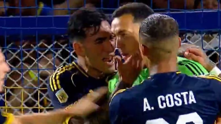 El penal que Marchesín le atajó a Cáceres para mantener a Boca 1 a 0 ante Talleres