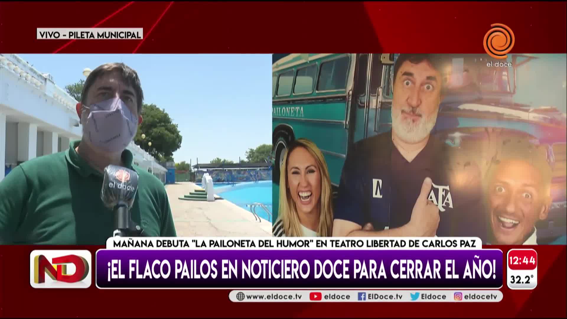 El flaco Pailos se prepara para una nueva temporada de teatro