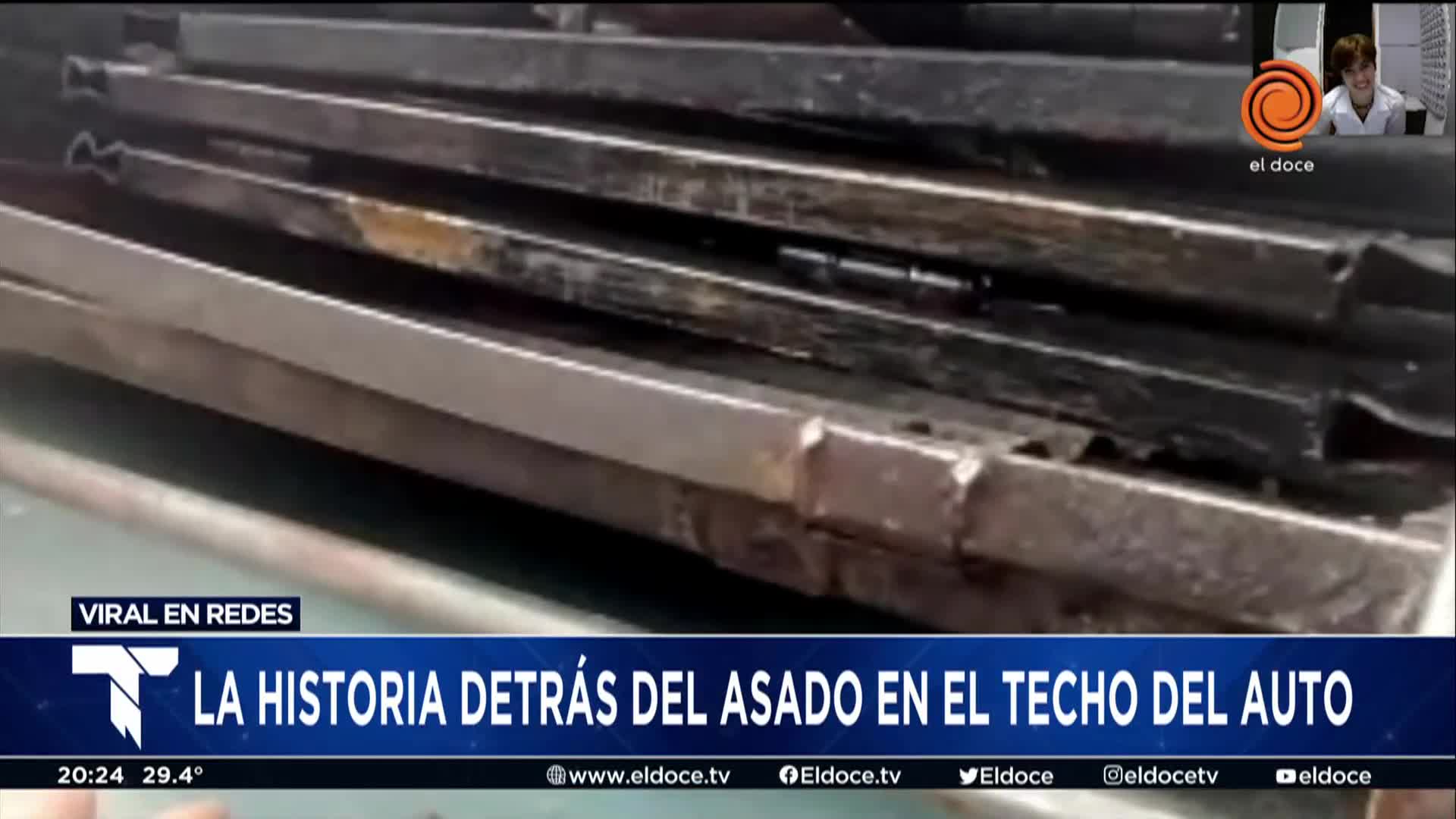 La picardía cordobesa de cocinar arriba del auto