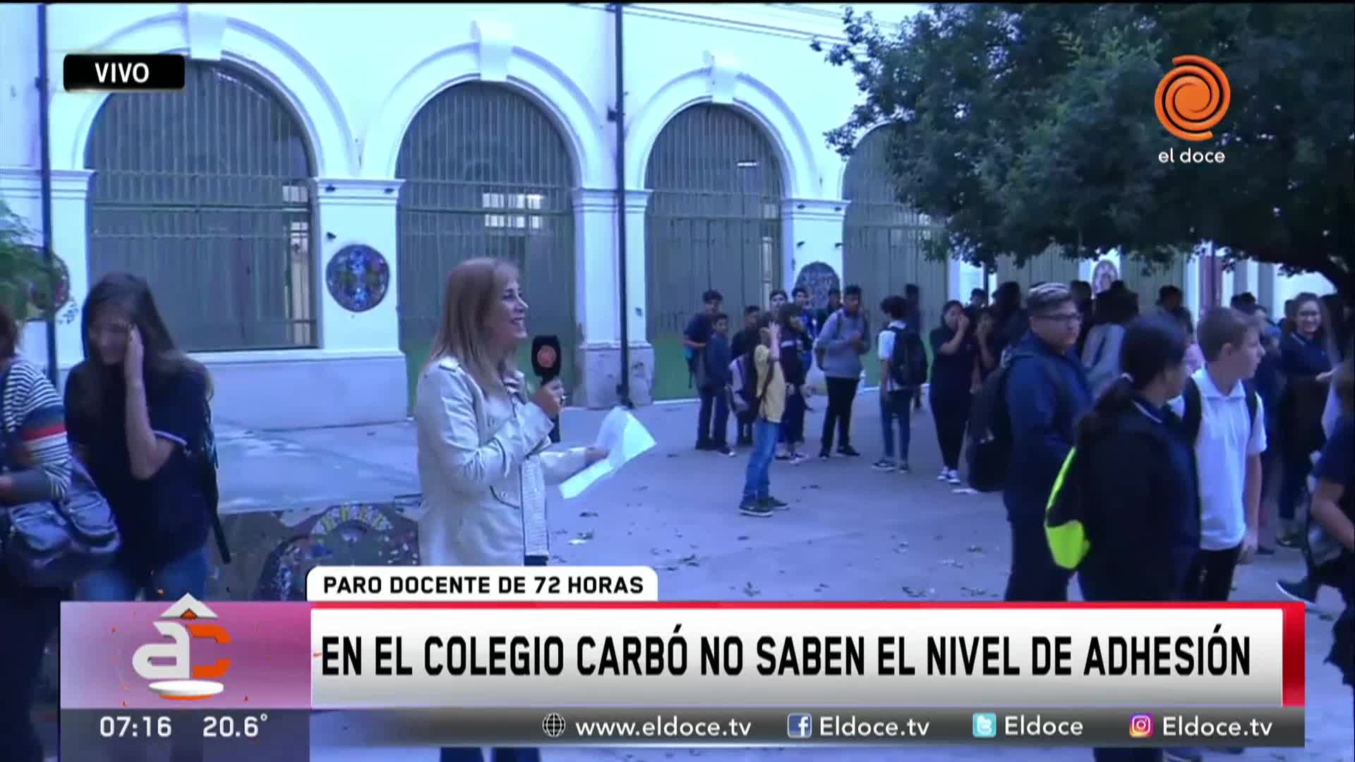 Docentes: acatamiento dispar al paro