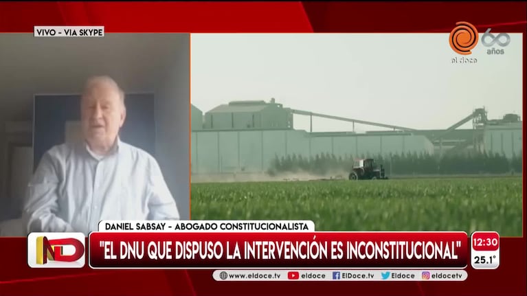 Denuncian que la intervención de Vicentin "es inconstitucional"
