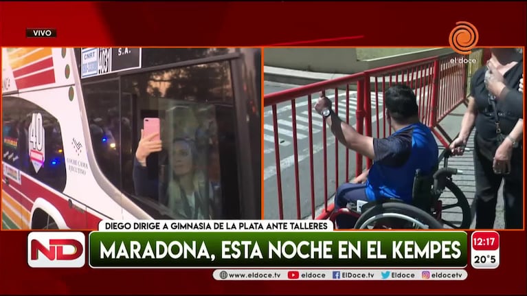 El fervor por Maradona en Córdoba
