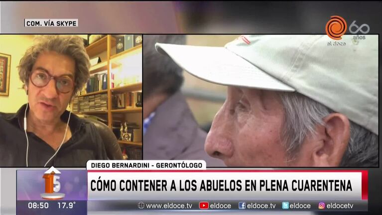Cuarentena: la importancia de la contención a los abuelos