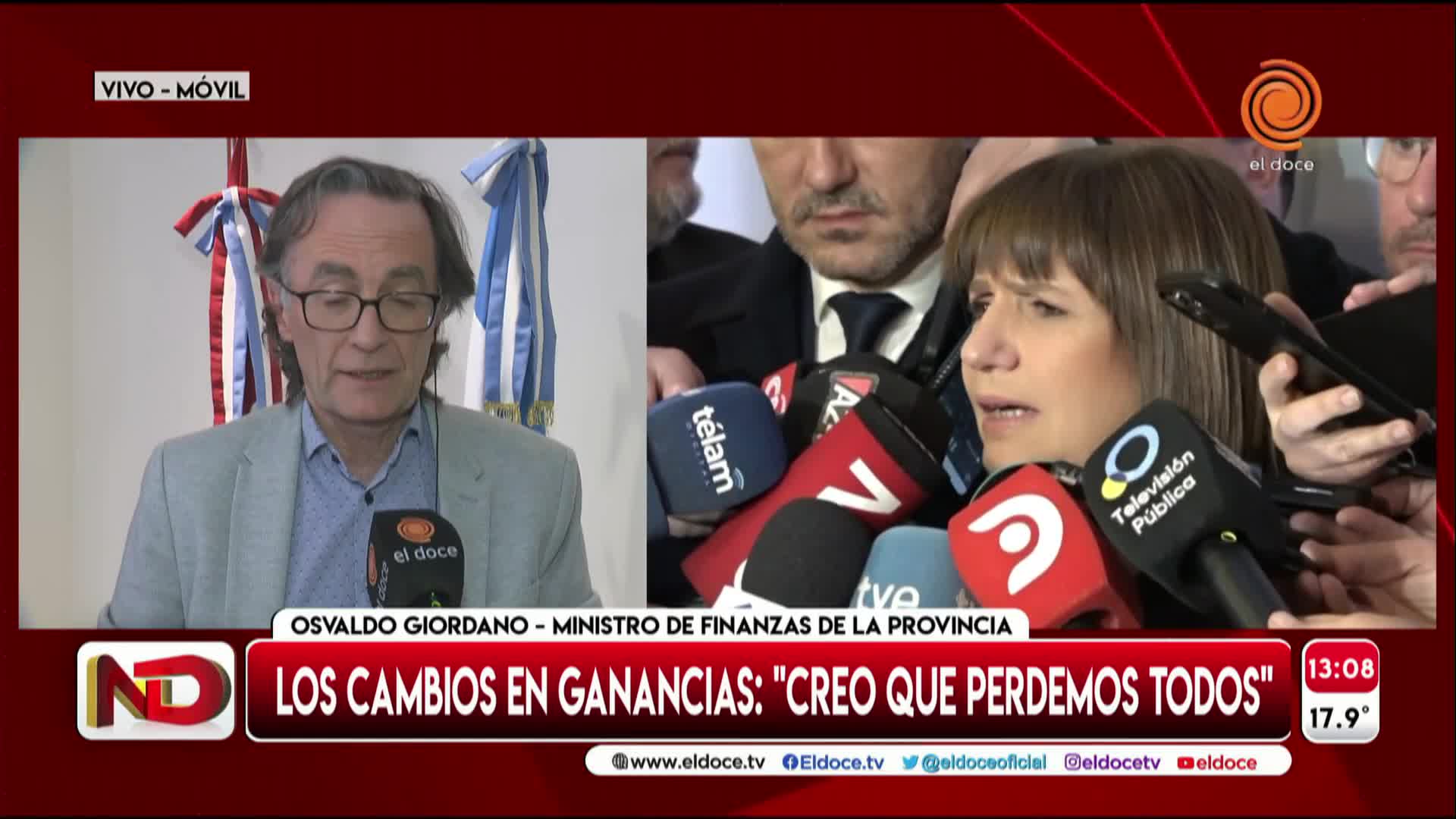 Giordano explicó por qué rechazan el cambio en Ganancias