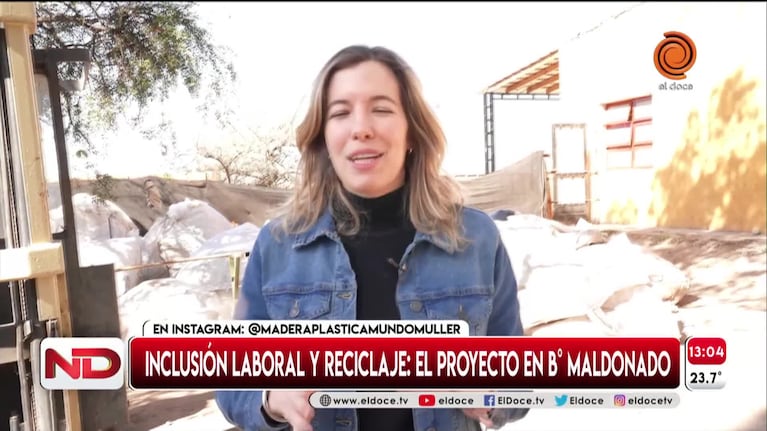 Inclusión laboral y reciclaje: el proyecto en barrio Maldonado