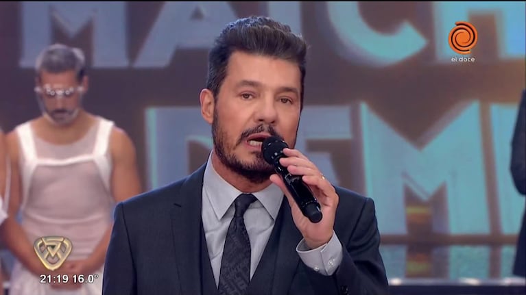 Tinelli, conmovido por la salud de su ex esposa