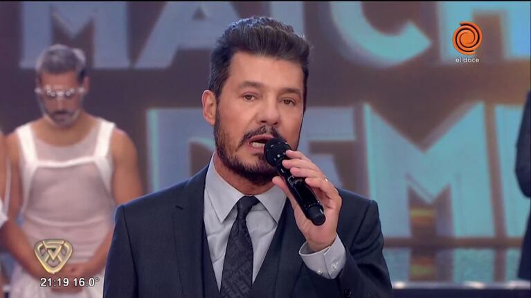 Tinelli, conmovido por la salud de su ex esposa