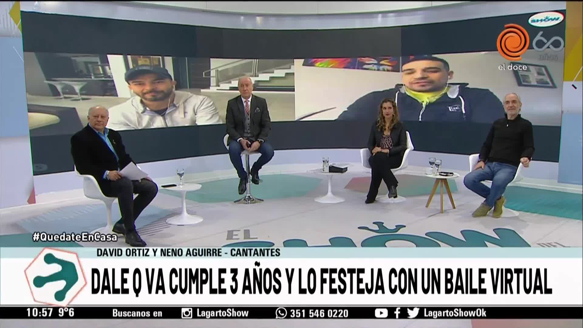 Dale Q' Va y la previa de su baile virtual