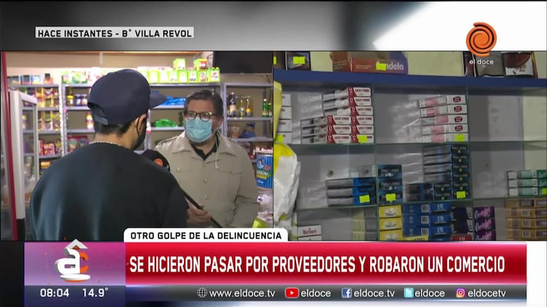 Robo millonario: lo hicieron disfrazados de distribuidores de gaseosas 