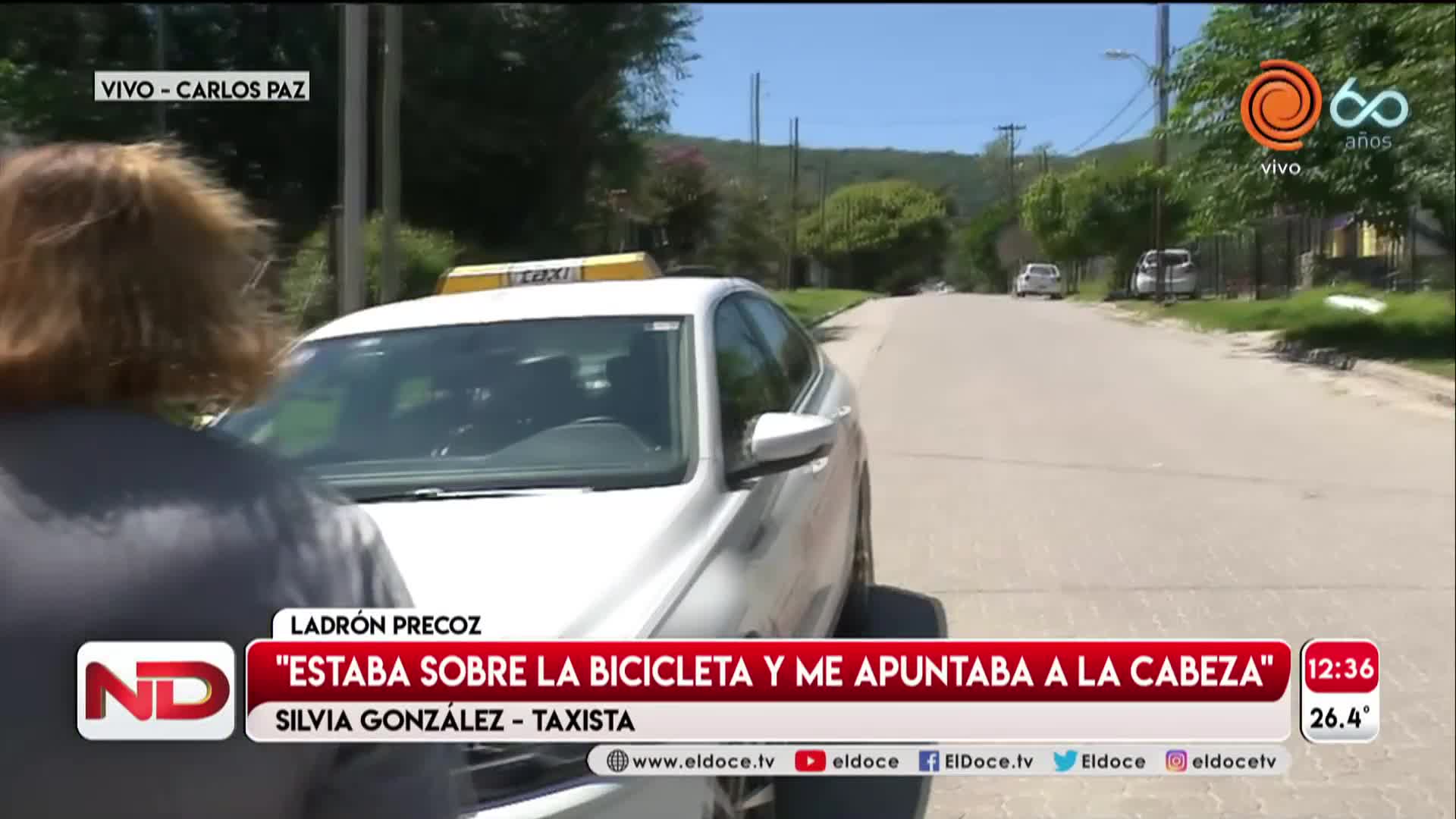 Habló la taxista asaltada por el niño de 11 años: “Me apuntaba a la cabeza”