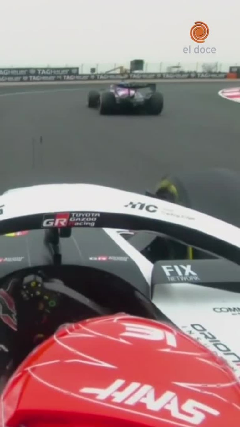 El insólito choque de Ocon a Colapinto en el Gran Premio de China